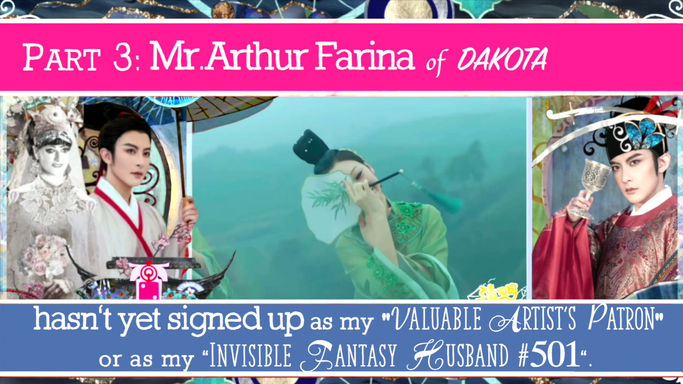 3”Bamboo Forest - Artist’s Patron Invitation Film for my 501 Future Fantasy Husbands” short film directing by Keolani Aalai